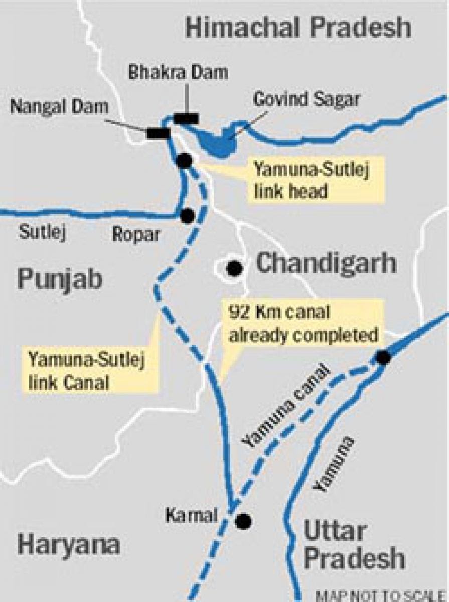 satluj yamuna link nahar